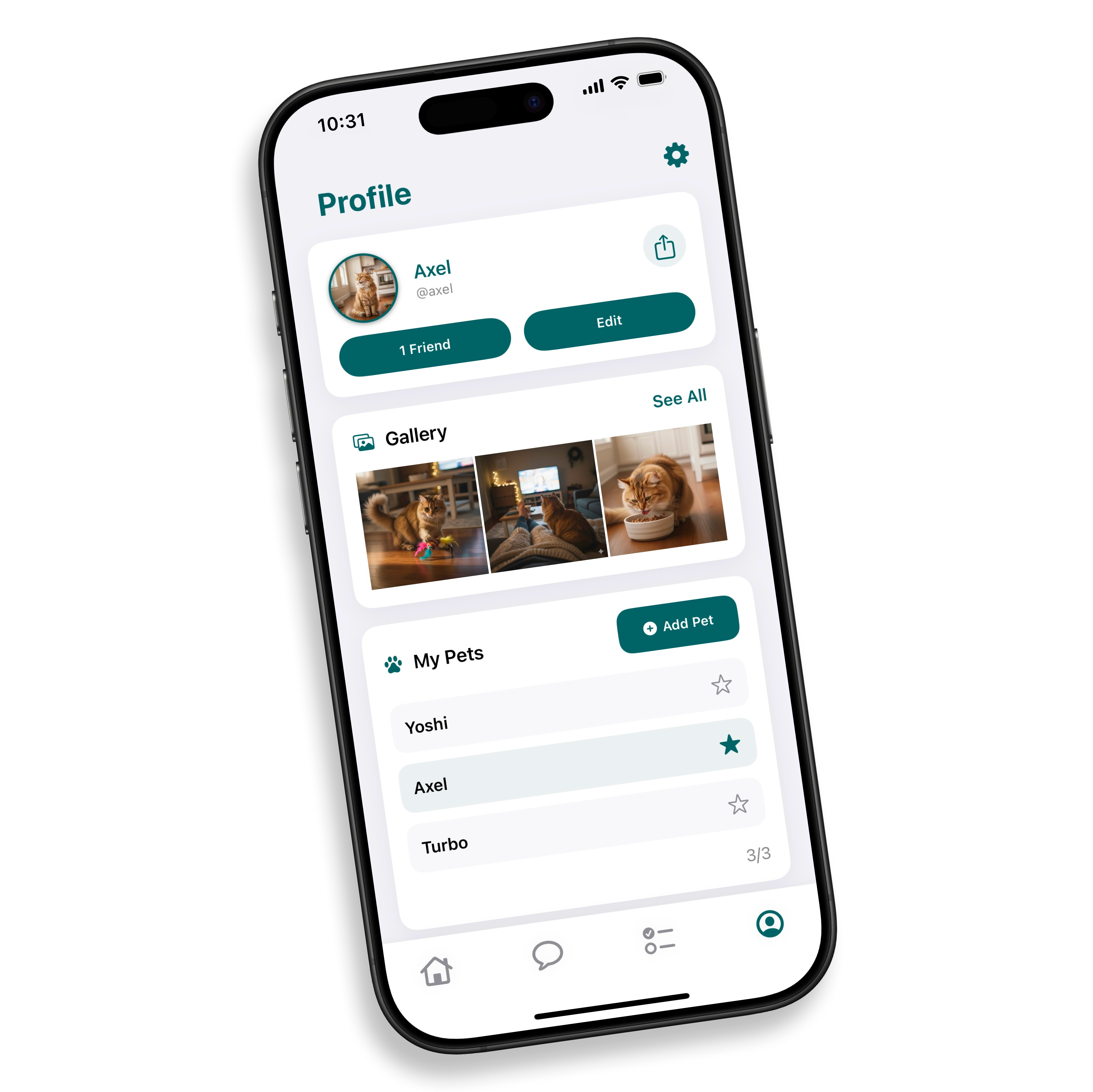 Multi-pet profiles and onboarding setup - PawPal